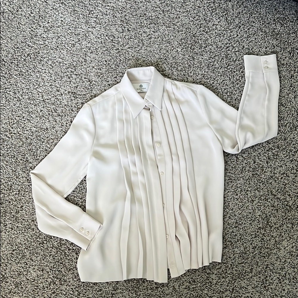 Aritzia Pleated Blouse